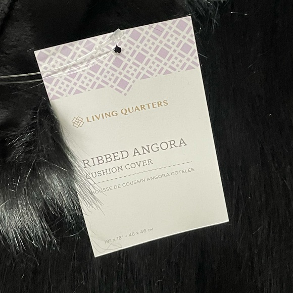 Living Quarters
Ribbed Angora Square Cushion Cover - Onyx - Picture 3 of 4